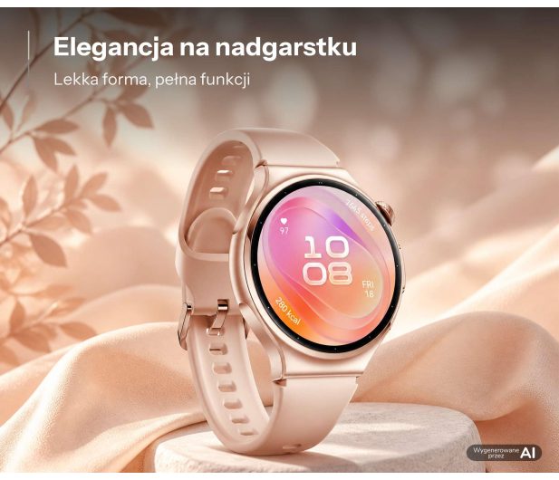 Huawei Watch 6 Active różowy 42mm - 1603529 - zdjęcie 7